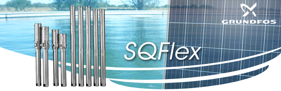 Immerged water pump SQFlex